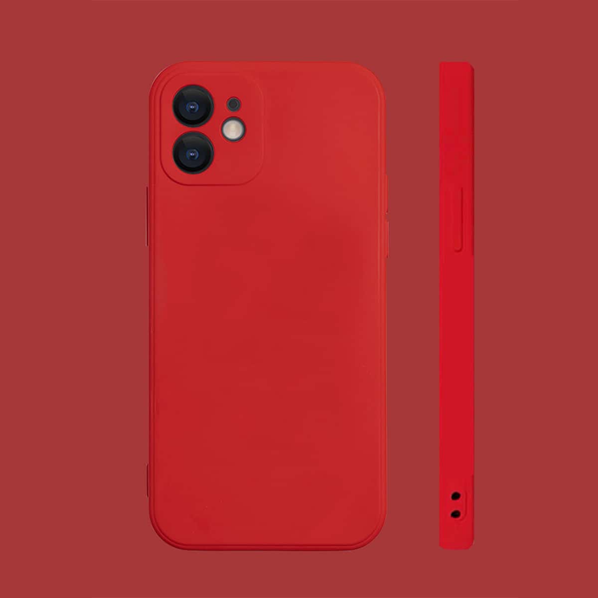 

Plain Phone Case, Red