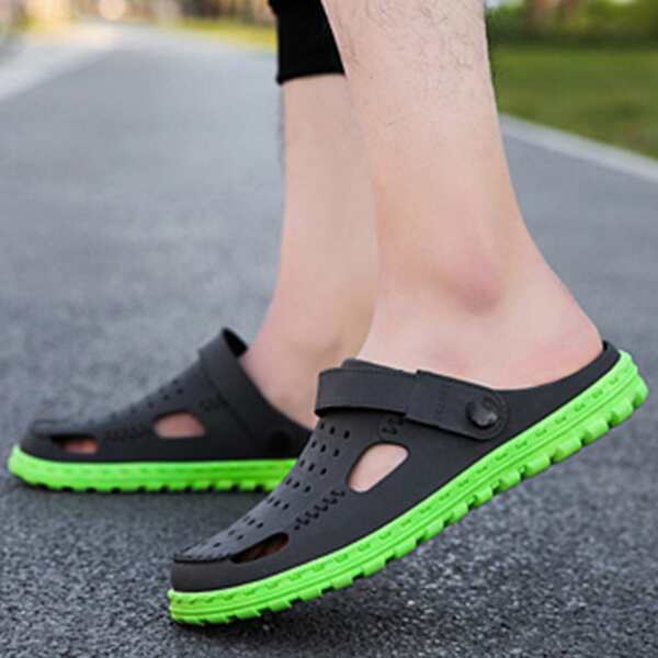 

Мужские двухцветные кроксы, Чёрный