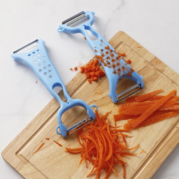 

1pc Multifunction Random Color Vegetable Peeler, Multicolor