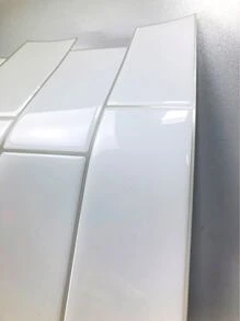 1 miếng dán tường 3D chống thấm nước - trắng - Xem 5