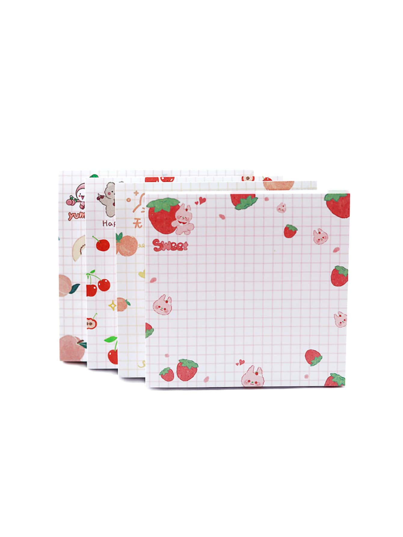 1件卡通圖形隨機便簽 - 彩色 - 查看 1