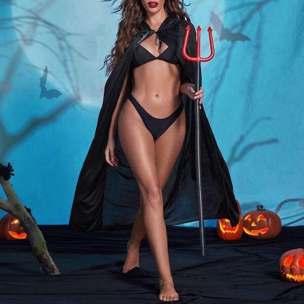 

Halloween Costume Cape, Black