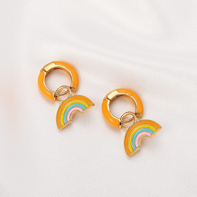 

Rainbow Drop Earrings, Multicolor