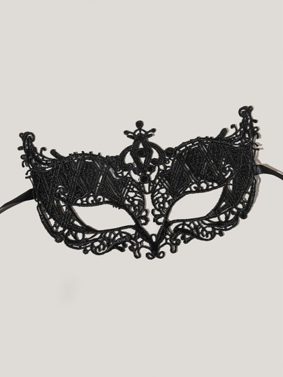 Antifaz con encaje para disfraz de fiesta de disfraces