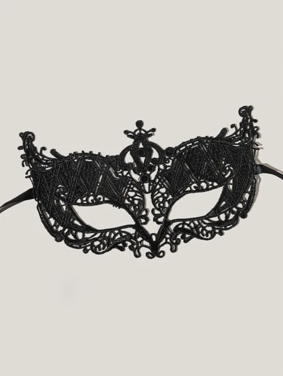 درع العين من الدانتيل للأعياد والتنكر