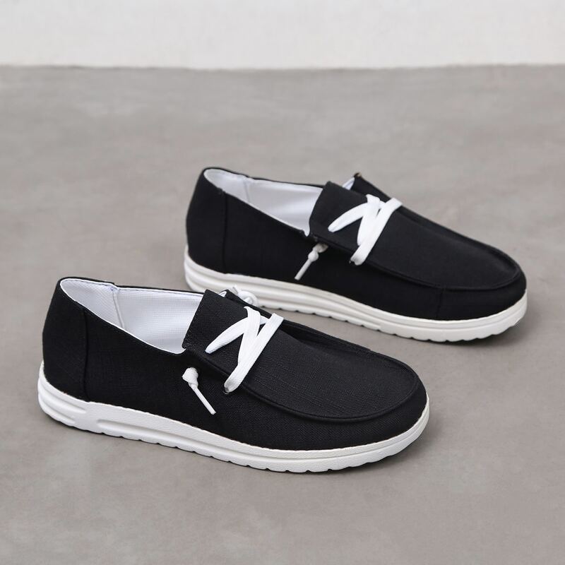

Minimalist Canvas Shoes, Black