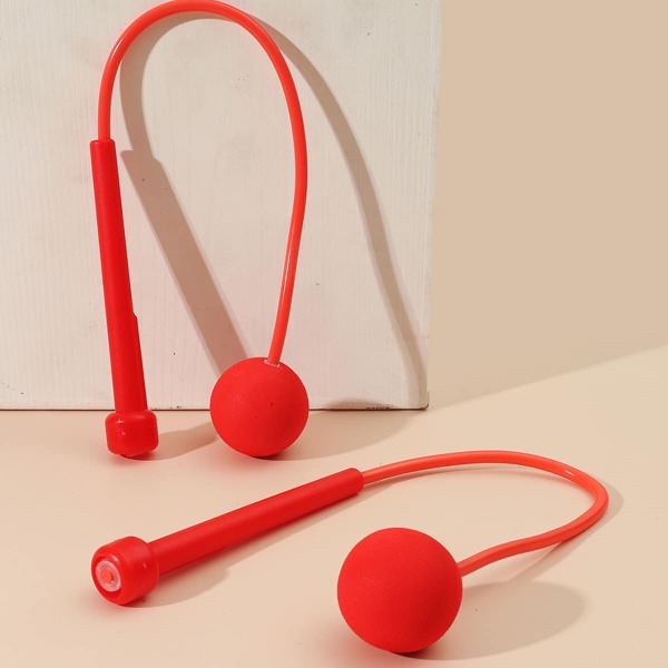 

Kids Weight-bearing Cordless Skipping Rope, Red
