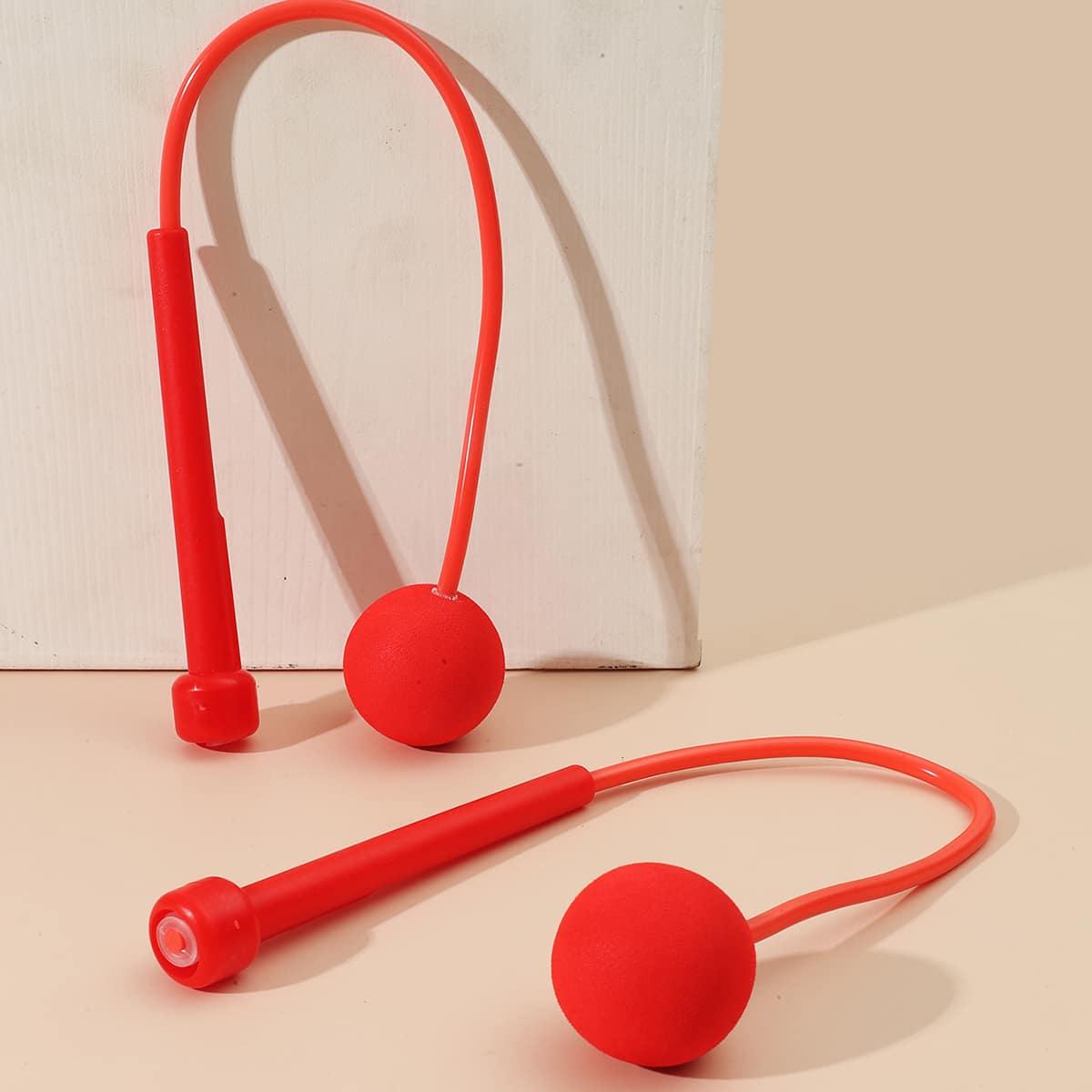 

Kids Weight-bearing Cordless Skipping Rope, Red