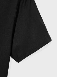 Manfinity Camiseta con estampado de oso bicolor - Multicolor - Ver 5