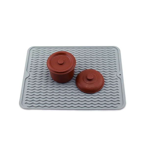 

1pc Silicone Drain Pad, Grey
