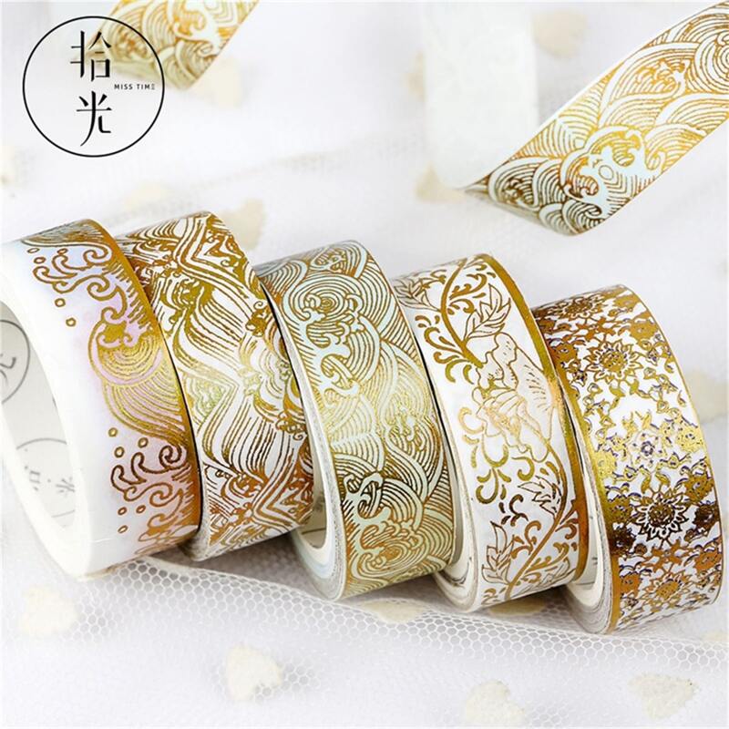 

1roll Random Pattern Decorative Tape, Multicolor