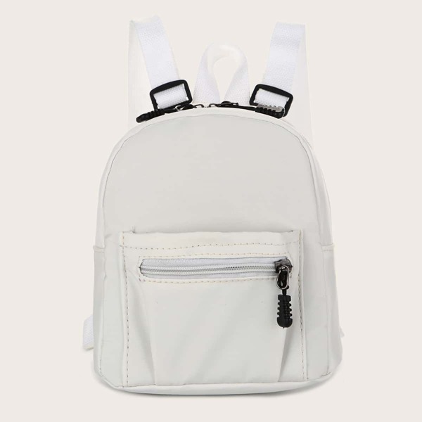 

Minimalist Classic Backpack, White