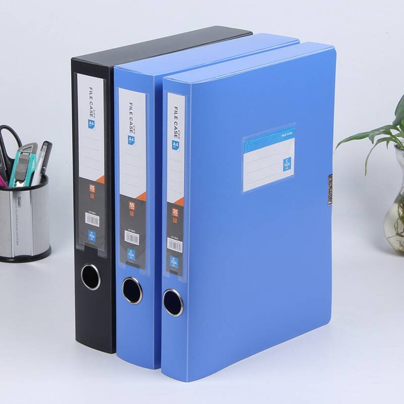

1pc Random Color A4 Folder, Multicolor