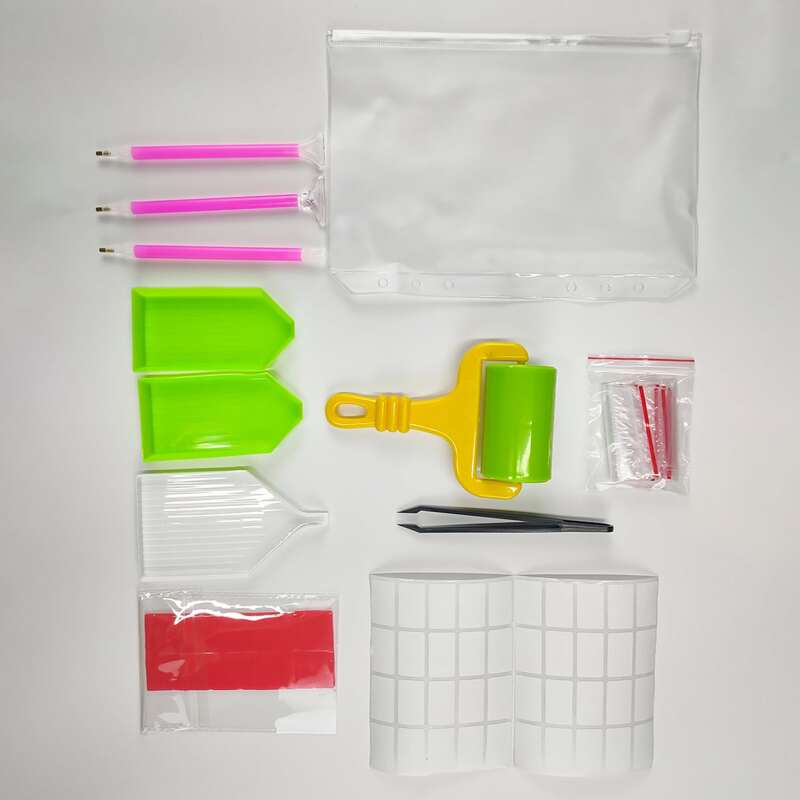 

1set Diamond Painting Tool, Multicolor