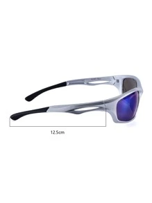 Men Tinted Lens Sports Fashion Glasses - Multicolor - View 3