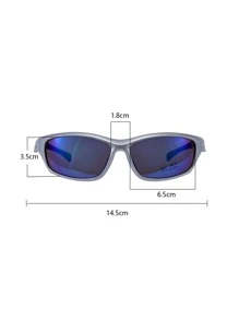 Men Tinted Lens Sports Fashion Glasses - Multicolor - View 4