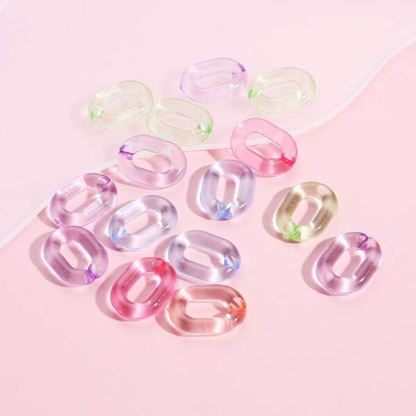 

15pcs DIY Jewelry Accessory, Multicolor