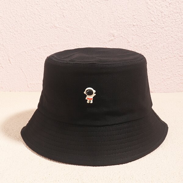

Astronaut Decor Bucket Hat, Black