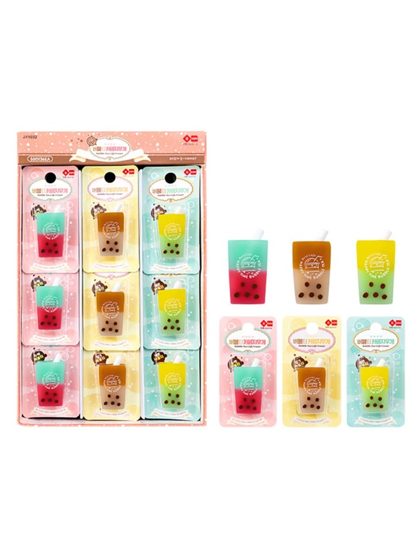 1pc Bubble Tea Shaped Random Eraser SHEIN IN