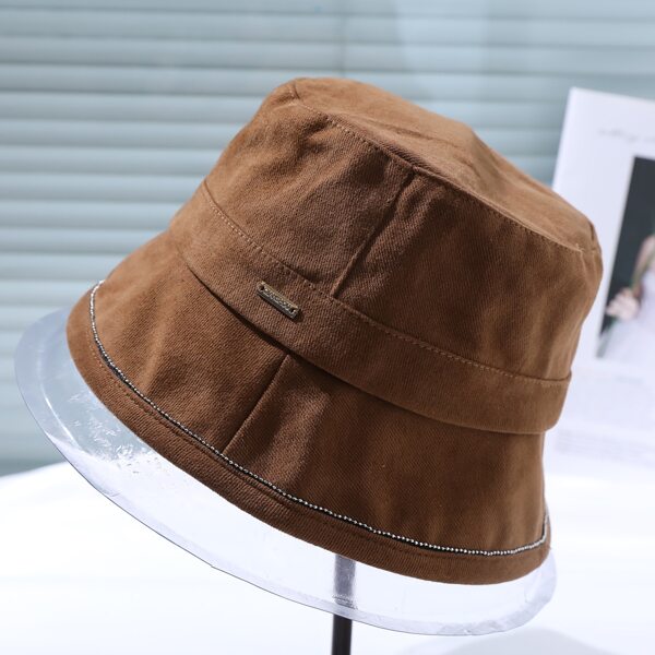 

Simple Bucket Hat, Brown