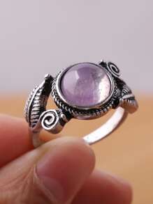 EMERY ROSE 1 cái nhẫn cổ điển - Màu tím - Xem 2