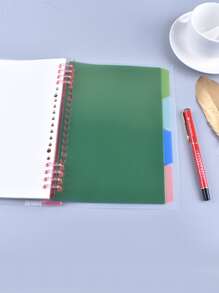 1pc A5 Loose Leaf Notebook - Multicolor - View 4