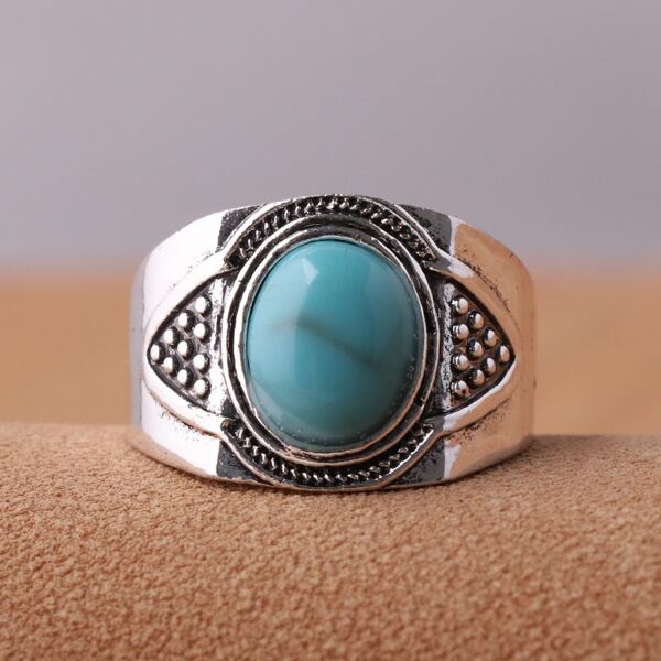 

Turquoise Decor Ring, Blue