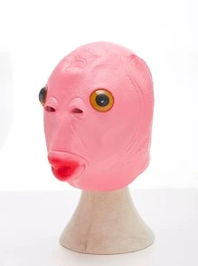Traje disfraz cabeza de pez - Rosa - Ver 1