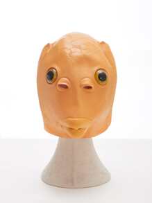 Fish Head Costume - Orange - View 3