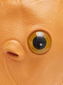 Fish Head Costume - Orange - View 4