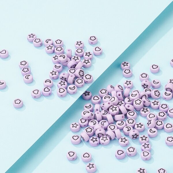 

200pcs DIY Jewelry Accessory, Purple