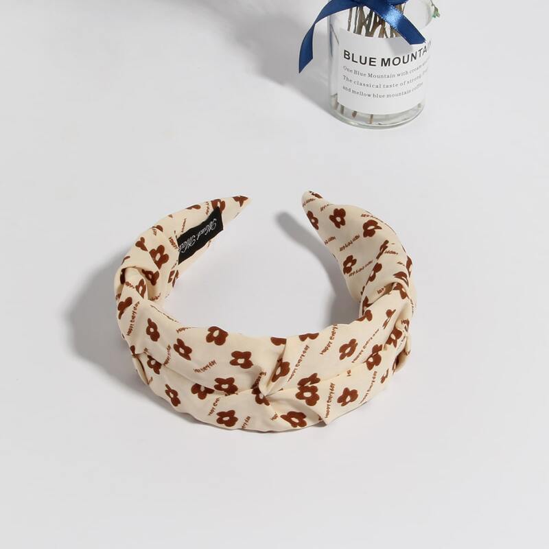 

1pc Flower Graphic Headband, Multicolor