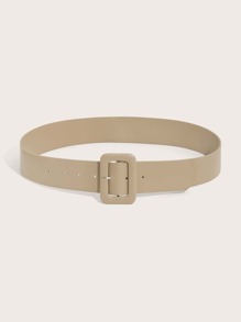 1pc Geometric Buckle Belt & 1pc Hole Puncher Halloween Summer, School Fall, Autumn, Halloween