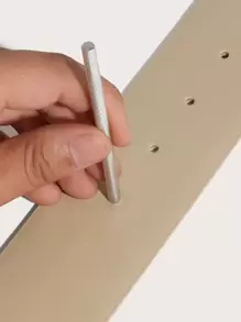 1pc Geometric Buckle Belt & 1pc Hole Puncher Halloween Summer, School Fall, Autumn, Halloween