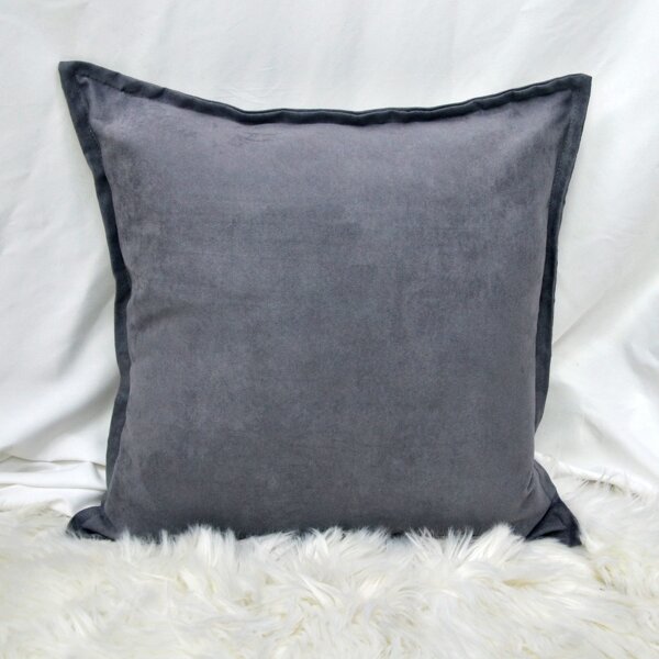 

Plain Cushion Cover Without Filler, Grey