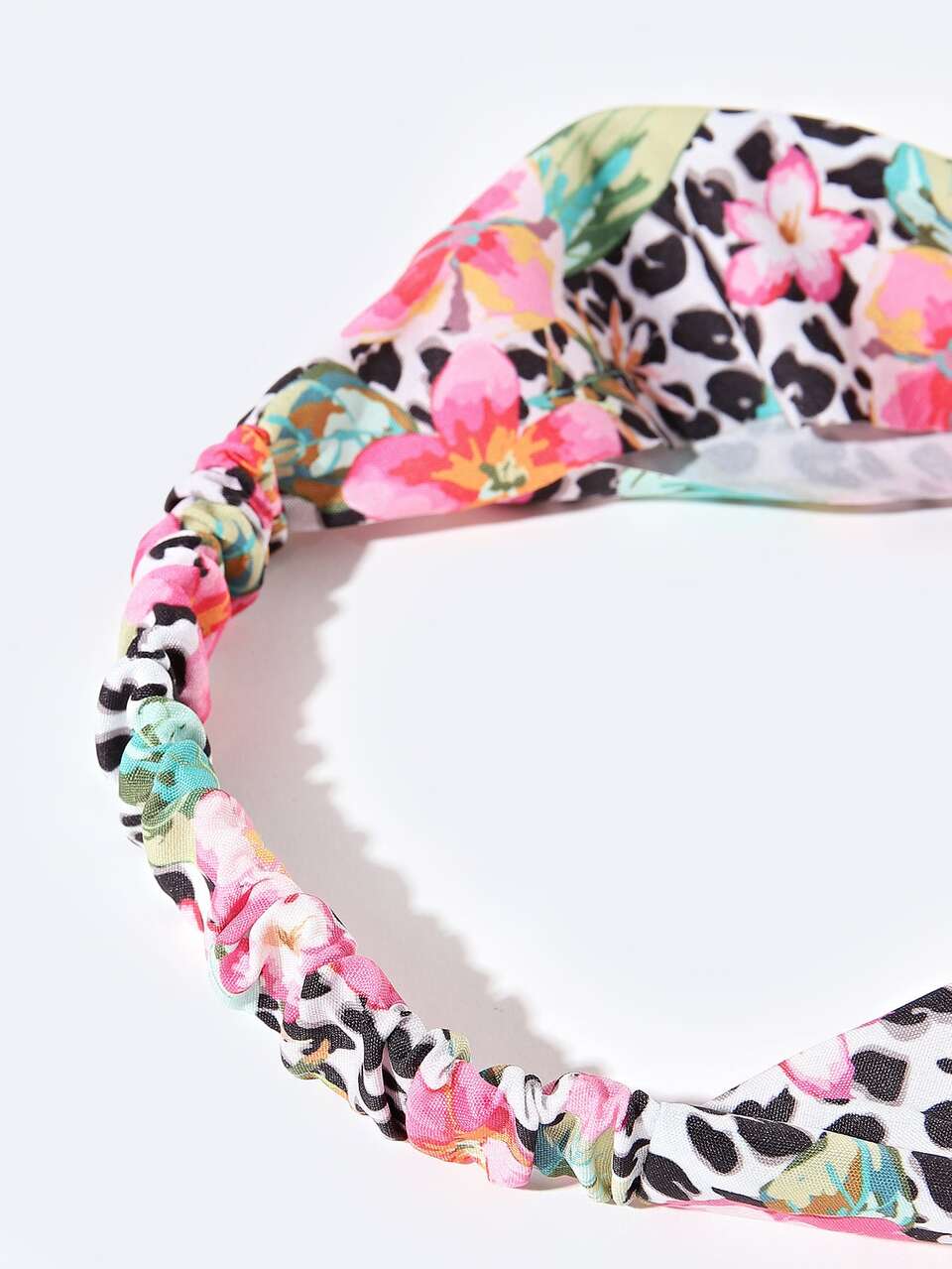Flower Print Hair Band