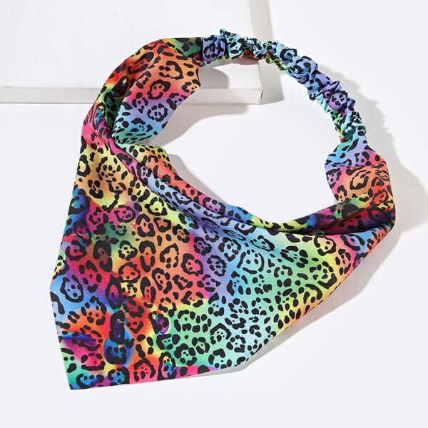

Leopard Print Hair Band, Multicolor