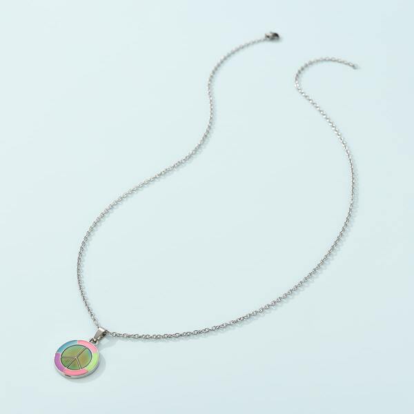 

Color Changing Necklace, Silver