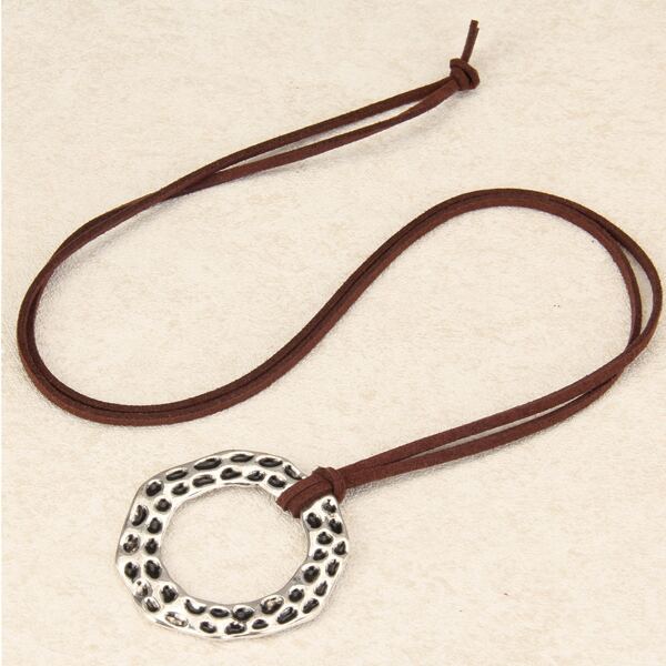

Geometric Charm Necklace, Multicolor