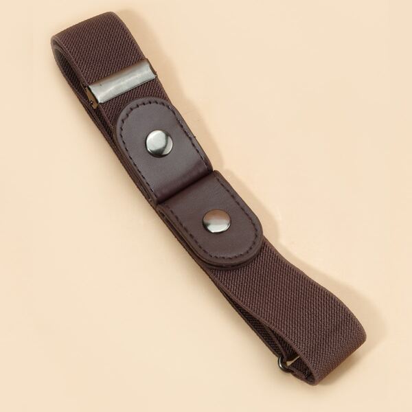 

Toddler Girls Elastic Belt, Brown