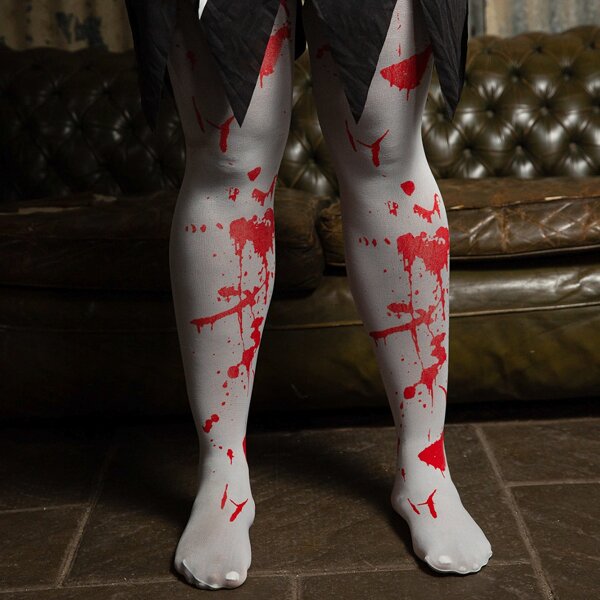

Plus Halloween Costume Stockings, Red and white