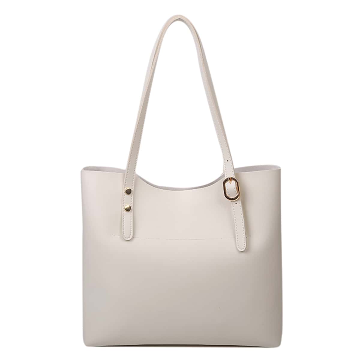 

Minimalist Tote Bag, White