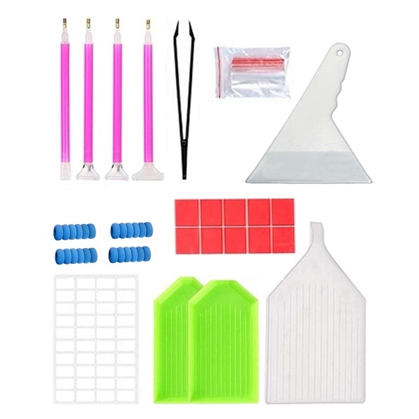 

44pcs Random Color DIY Diamond Painting Drill Pen Set, Multicolor