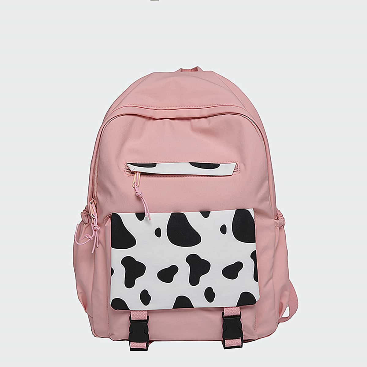 

Cow Print Backpack, Multicolor