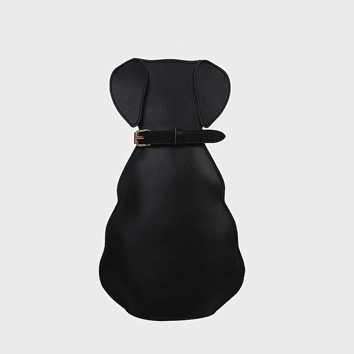 

Animal Design Fanny Pack, Black