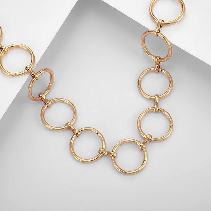 

1pc Minimalist Necklace, Gold