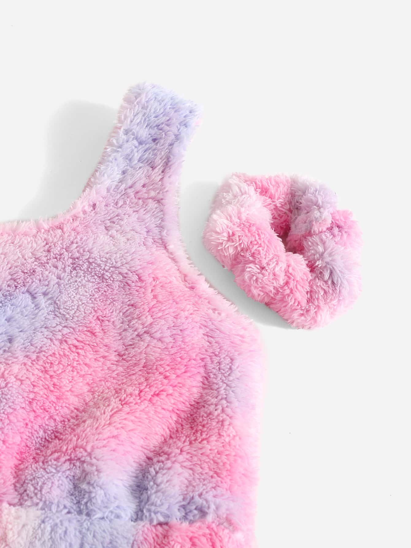 Tie Dye Teddy Tank Top & Shorts