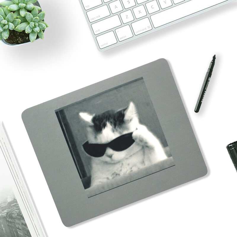 

Cool Cat Mouse Pad, Multicolor