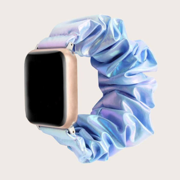 

Голографический ремешок для волос iWatch, Синий