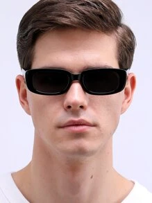 1 Pair Retro Vintage Style Glasses, Neon Color Futuristic Non-Mainstream Millennium Jelly Color Summer Vacation Oval INS Y2K Hip-Hop Rock Vintage Small Square Frame Reinforced Copper Hinges Optical Sunglasses For Summer Beach Vacation,Outdoor,Travel